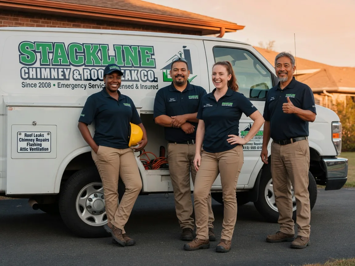 Chimney flashing repair company in Niagara, WI